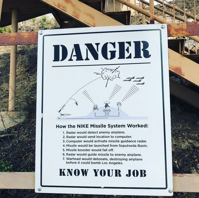 LA-96C Nike Missile Base - March 2018 Photo (newer photo)